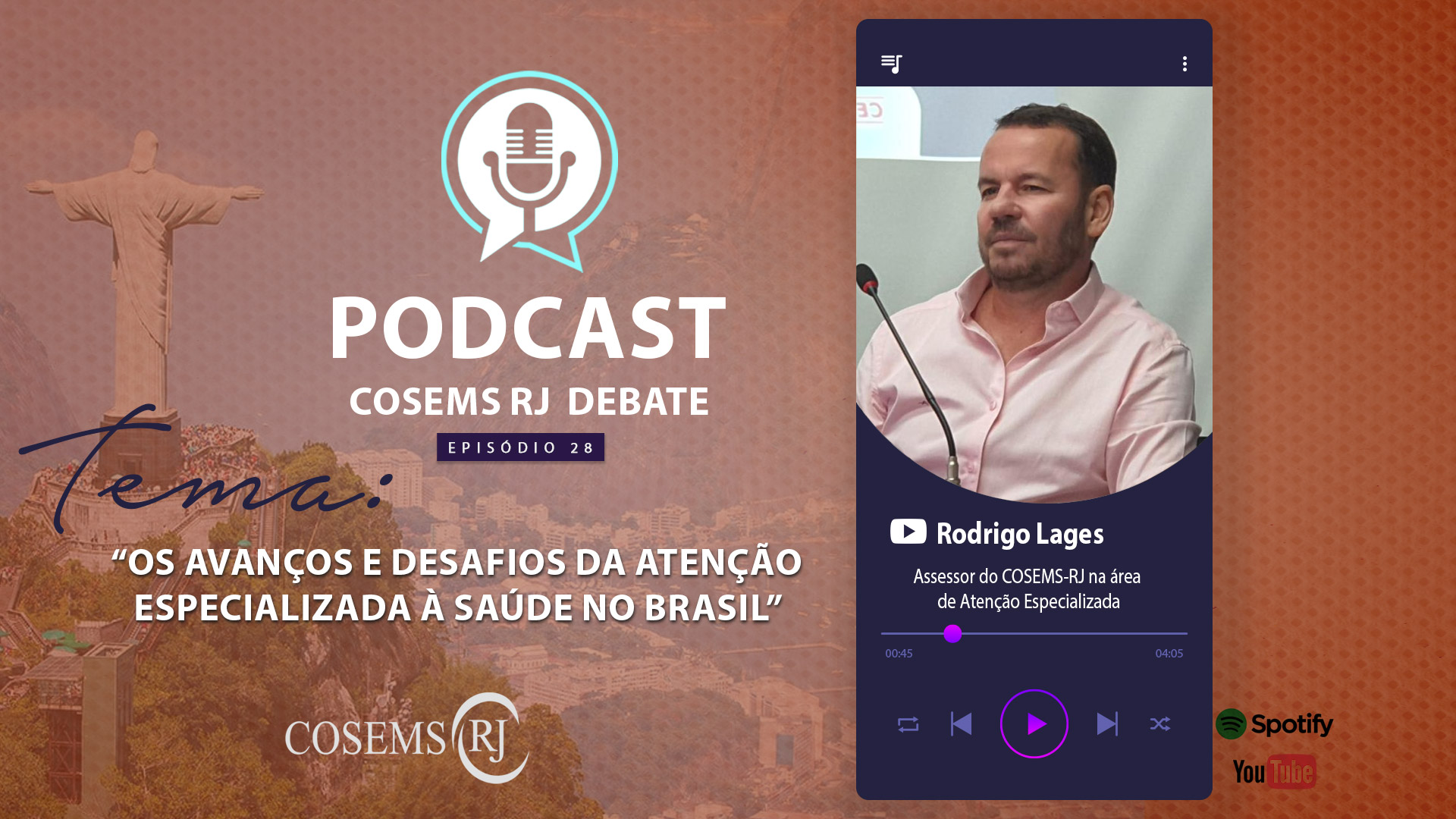 Podcast Cosems Rj Debate Epis Dio Os Avan Os E Desafios Da